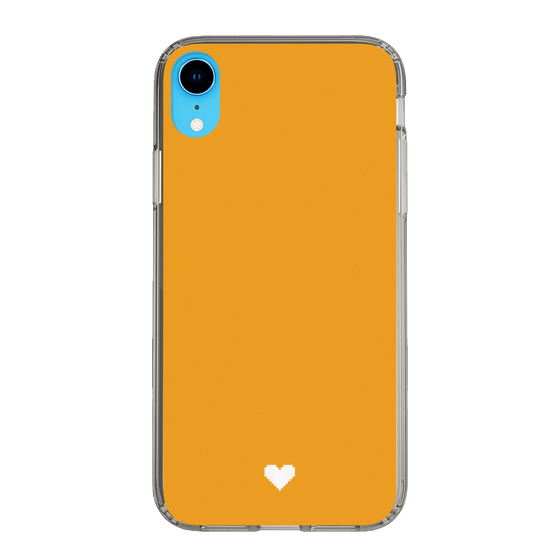 Slim Protection Case［ Original - Favorite Color Heart - Orange ］