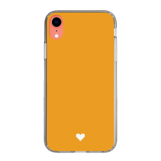 Slim Protection Case［ Original - Favorite Color Heart - Orange ］