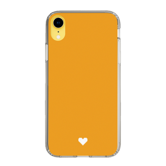 Slim Protection Case［ Original - Favorite Color Heart - Orange ］