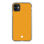 Slim Protection Case［ Original - Favorite Color Heart - Orange ］