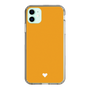 Slim Protection Case［ Original - Favorite Color Heart - Orange ］