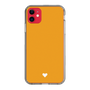 Slim Protection Case［ Original - Favorite Color Heart - Orange ］