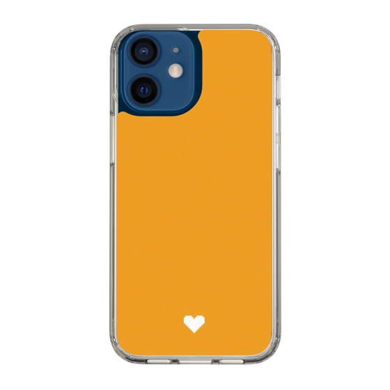 Slim Protection Case［ Original - Favorite Color Heart - Orange ］