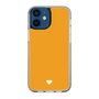 Slim Protection Case［ Original - Favorite Color Heart - Orange ］