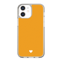 Slim Protection Case［ Original - Favorite Color Heart - Orange ］