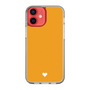 Slim Protection Case［ Original - Favorite Color Heart - Orange ］