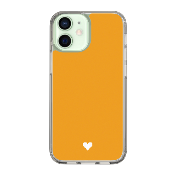 Slim Protection Case［ Original - Favorite Color Heart - Orange ］
