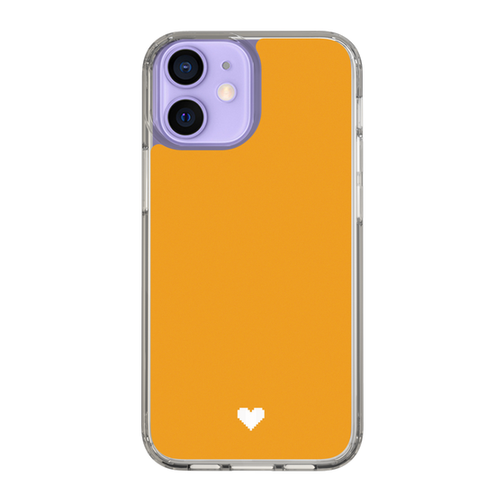 Slim Protection Case［ Original - Favorite Color Heart - Orange ］