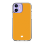 Slim Protection Case［ Original - Favorite Color Heart - Orange ］