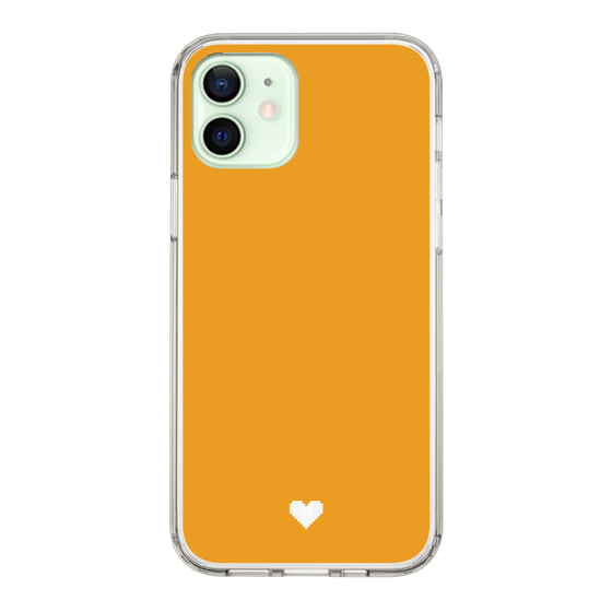 Slim Protection Case［ Original - Favorite Color Heart - Orange ］