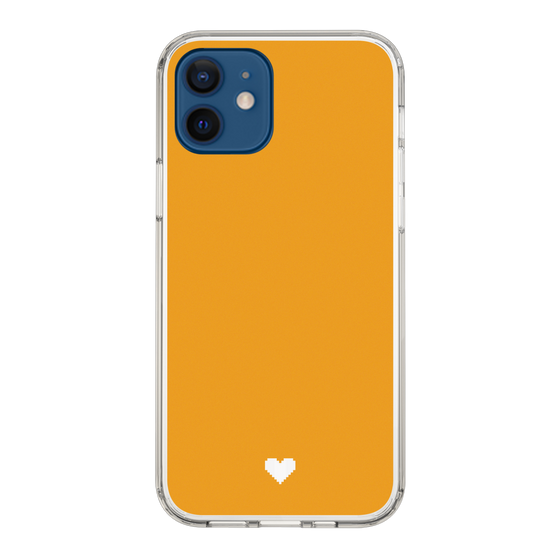 Slim Protection Case［ Original - Favorite Color Heart - Orange ］