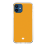 Slim Protection Case［ Original - Favorite Color Heart - Orange ］