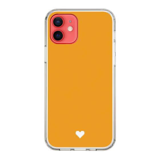 Slim Protection Case［ Original - Favorite Color Heart - Orange ］