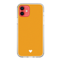 Slim Protection Case［ Original - Favorite Color Heart - Orange ］