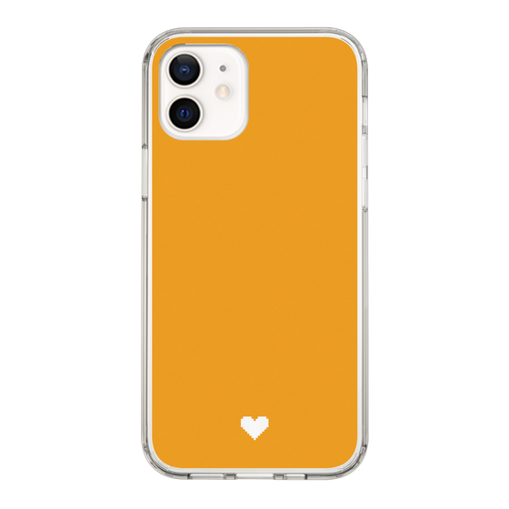 Slim Protection Case［ Original - Favorite Color Heart - Orange ］