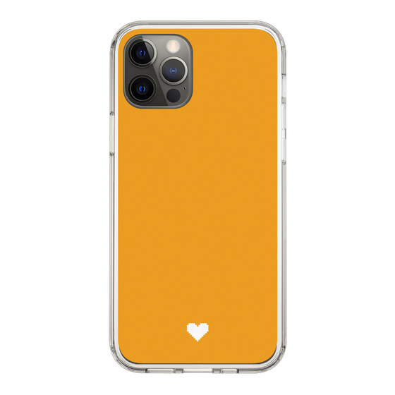 Slim Protection Case［ Original - Favorite Color Heart - Orange ］