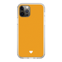 Slim Protection Case［ Original - Favorite Color Heart - Orange ］