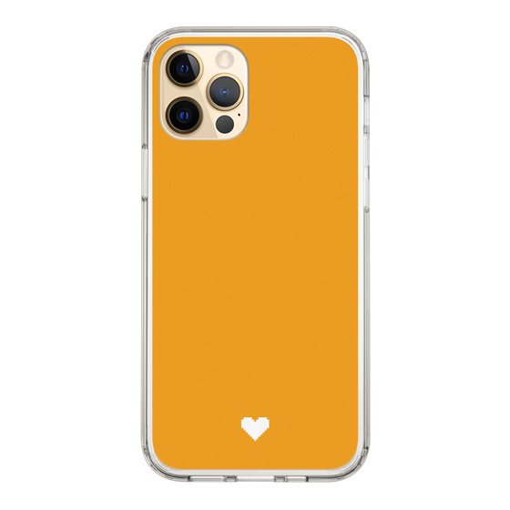 Slim Protection Case［ Original - Favorite Color Heart - Orange ］