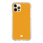 Slim Protection Case［ Original - Favorite Color Heart - Orange ］