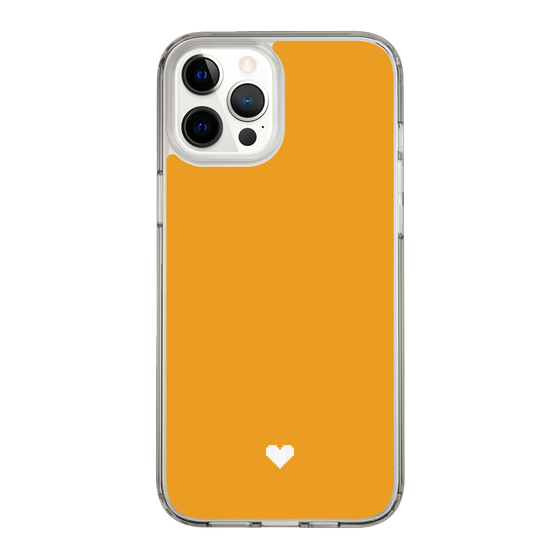 Slim Protection Case［ Original - Favorite Color Heart - Orange ］