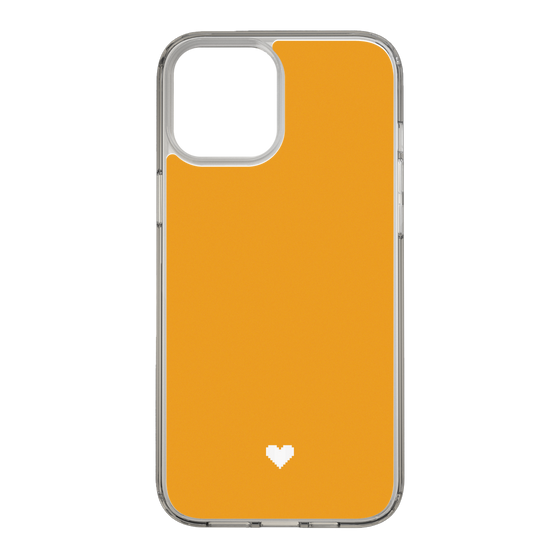 Slim Protection Case［ Original - Favorite Color Heart - Orange ］