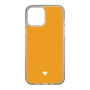 Slim Protection Case［ Original - Favorite Color Heart - Orange ］