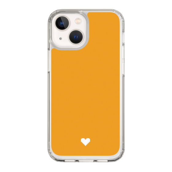 Slim Protection Case［ Original - Favorite Color Heart - Orange ］