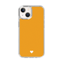Slim Protection Case［ Original - Favorite Color Heart - Orange ］