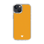 Slim Protection Case［ Original - Favorite Color Heart - Orange ］