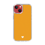 Slim Protection Case［ Original - Favorite Color Heart - Orange ］