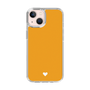 Slim Protection Case［ Original - Favorite Color Heart - Orange ］