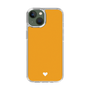 Slim Protection Case［ Original - Favorite Color Heart - Orange ］