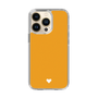 Slim Protection Case［ Original - Favorite Color Heart - Orange ］