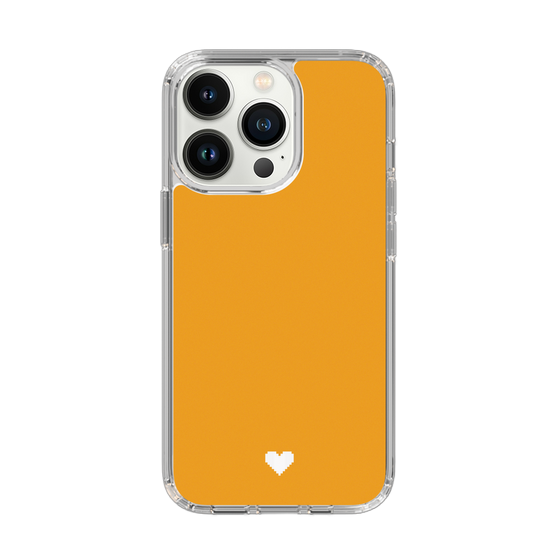 Slim Protection Case［ Original - Favorite Color Heart - Orange ］