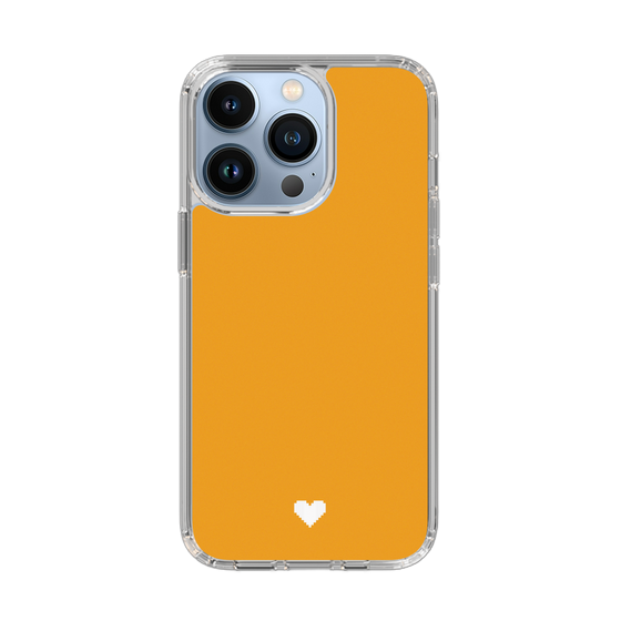 Slim Protection Case［ Original - Favorite Color Heart - Orange ］