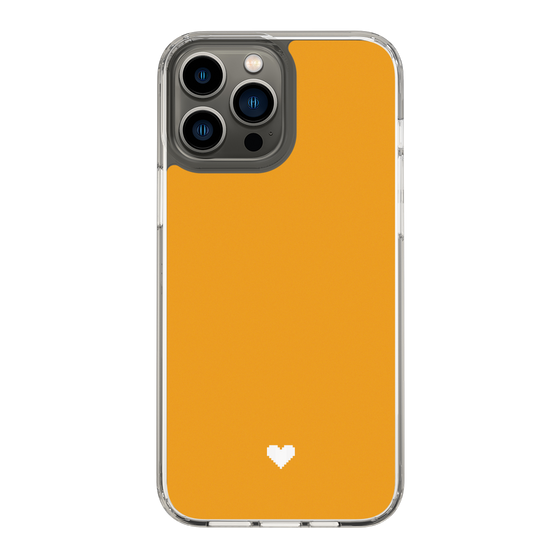 Slim Protection Case［ Original - Favorite Color Heart - Orange ］