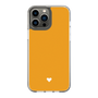 Slim Protection Case［ Original - Favorite Color Heart - Orange ］