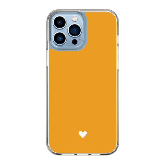 Slim Protection Case［ Original - Favorite Color Heart - Orange ］