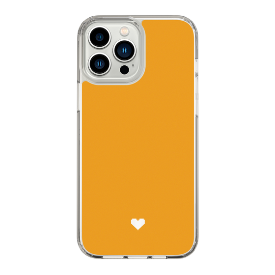 Slim Protection Case［ Original - Favorite Color Heart - Orange ］