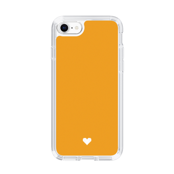 Slim Protection Case［ Original - Favorite Color Heart - Orange ］