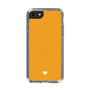 Slim Protection Case［ Original - Favorite Color Heart - Orange ］