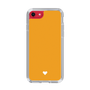 Slim Protection Case［ Original - Favorite Color Heart - Orange ］