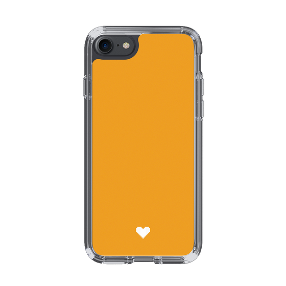 Slim Protection Case［ Original - Favorite Color Heart - Orange ］