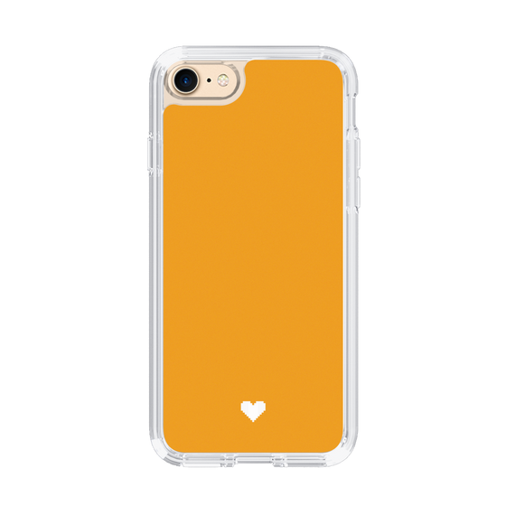 Slim Protection Case［ Original - Favorite Color Heart - Orange ］