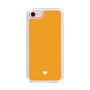 Slim Protection Case［ Original - Favorite Color Heart - Orange ］