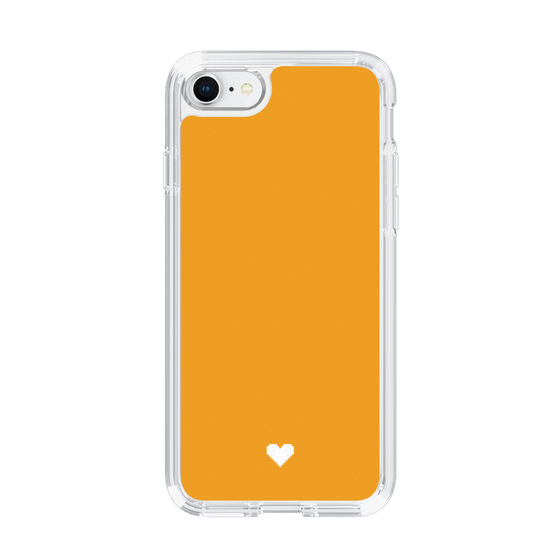 Slim Protection Case［ Original - Favorite Color Heart - Orange ］
