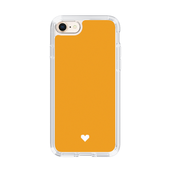 Slim Protection Case［ Original - Favorite Color Heart - Orange ］