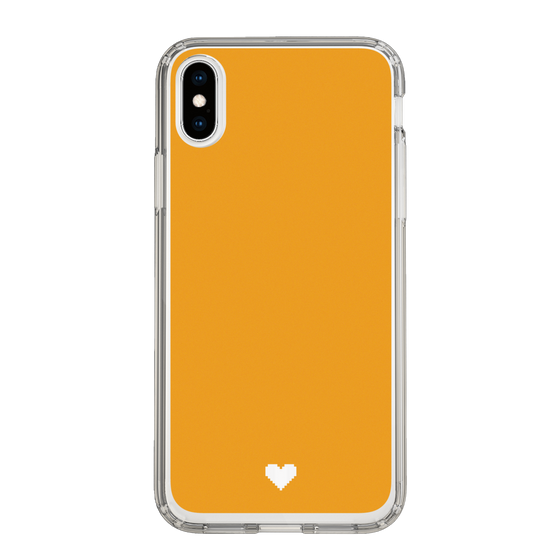 Slim Protection Case［ Original - Favorite Color Heart - Orange ］
