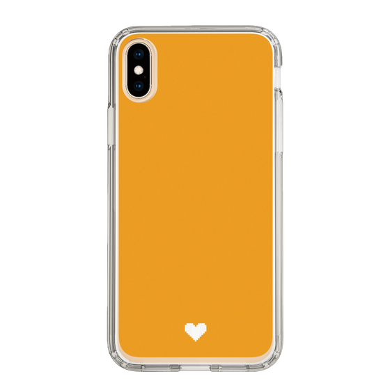 Slim Protection Case［ Original - Favorite Color Heart - Orange ］