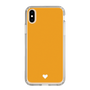 Slim Protection Case［ Original - Favorite Color Heart - Orange ］